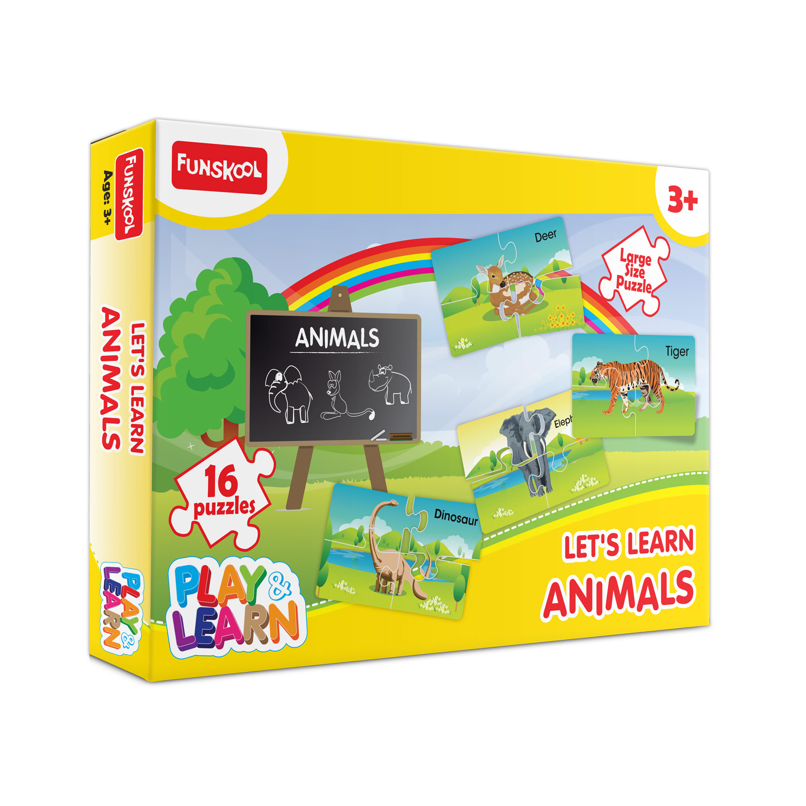 Let's Learn Animals Puzzle